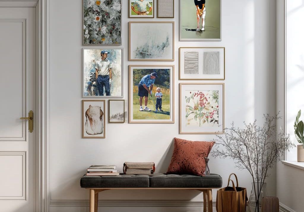 Bringing the Game to Work: The Benefits of Golf Artwork in Your Office