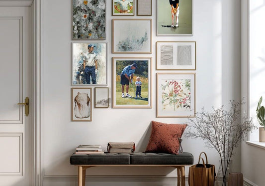 Bringing the Game to Work: The Benefits of Golf Artwork in Your Office