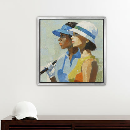 Next Shot Placeholder AR 1x1 Framed Canvas Silver 20x20