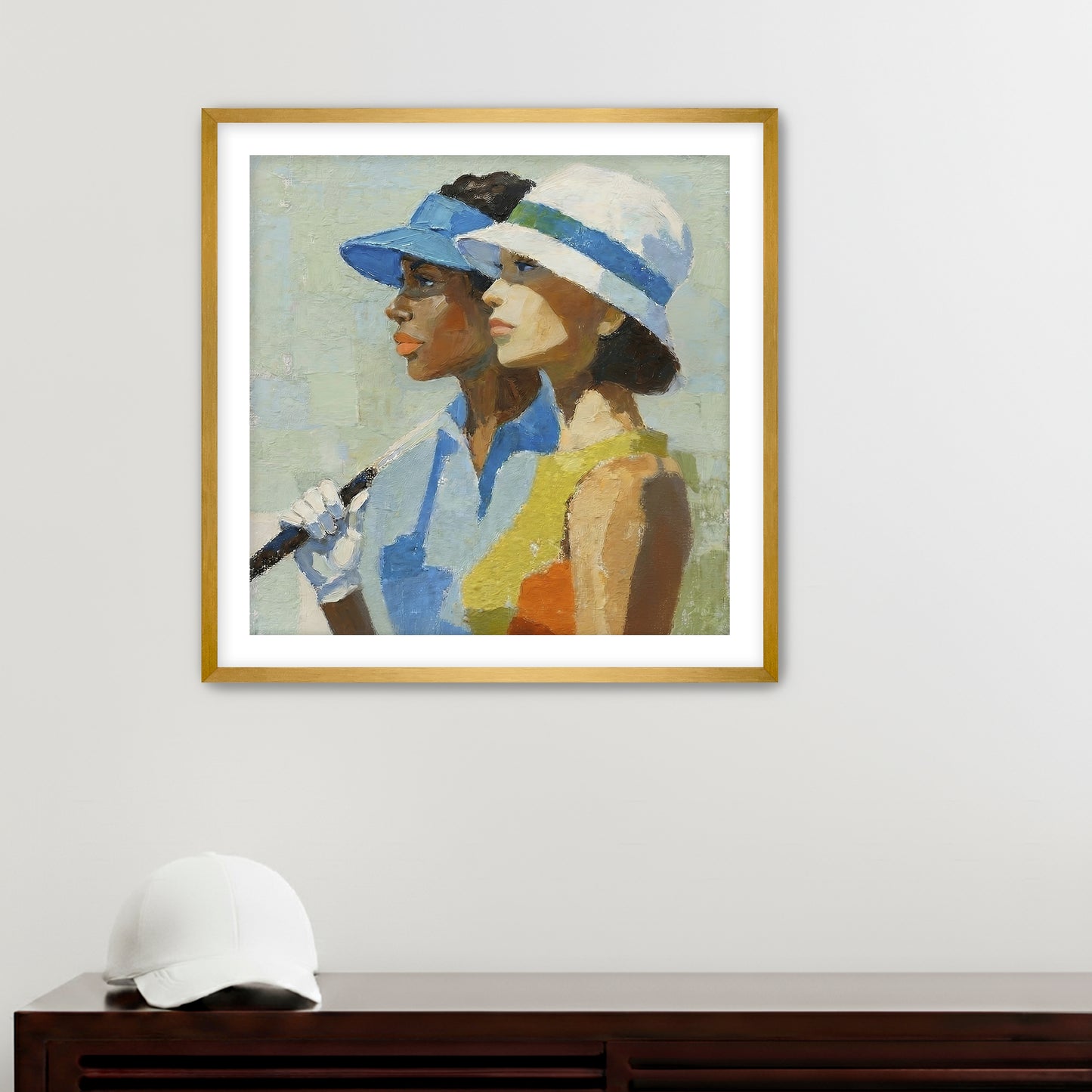 Next Shot Placeholder AR 1x1 Framed Paper Gold 20x20