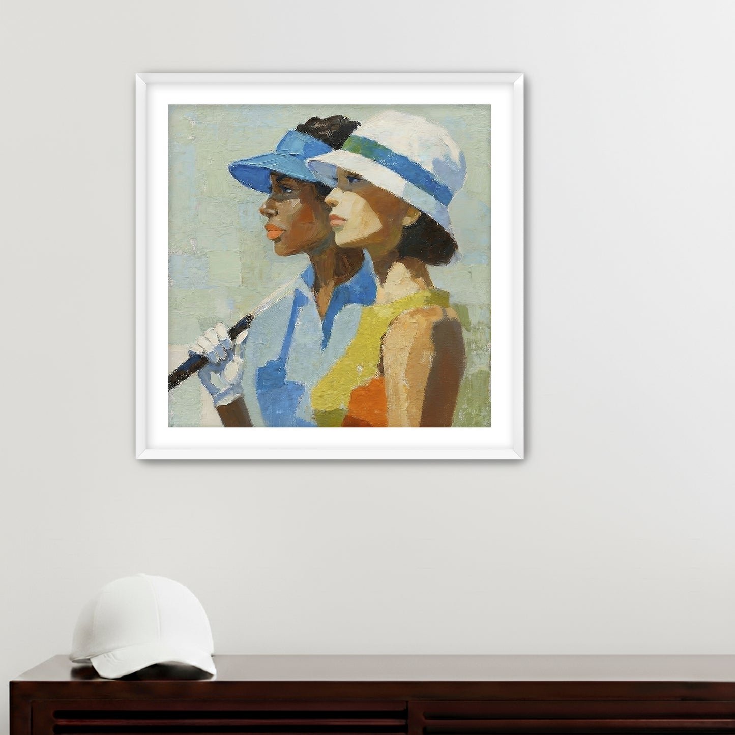 Next Shot Placeholder AR 1x1 Framed Paper White 20x20