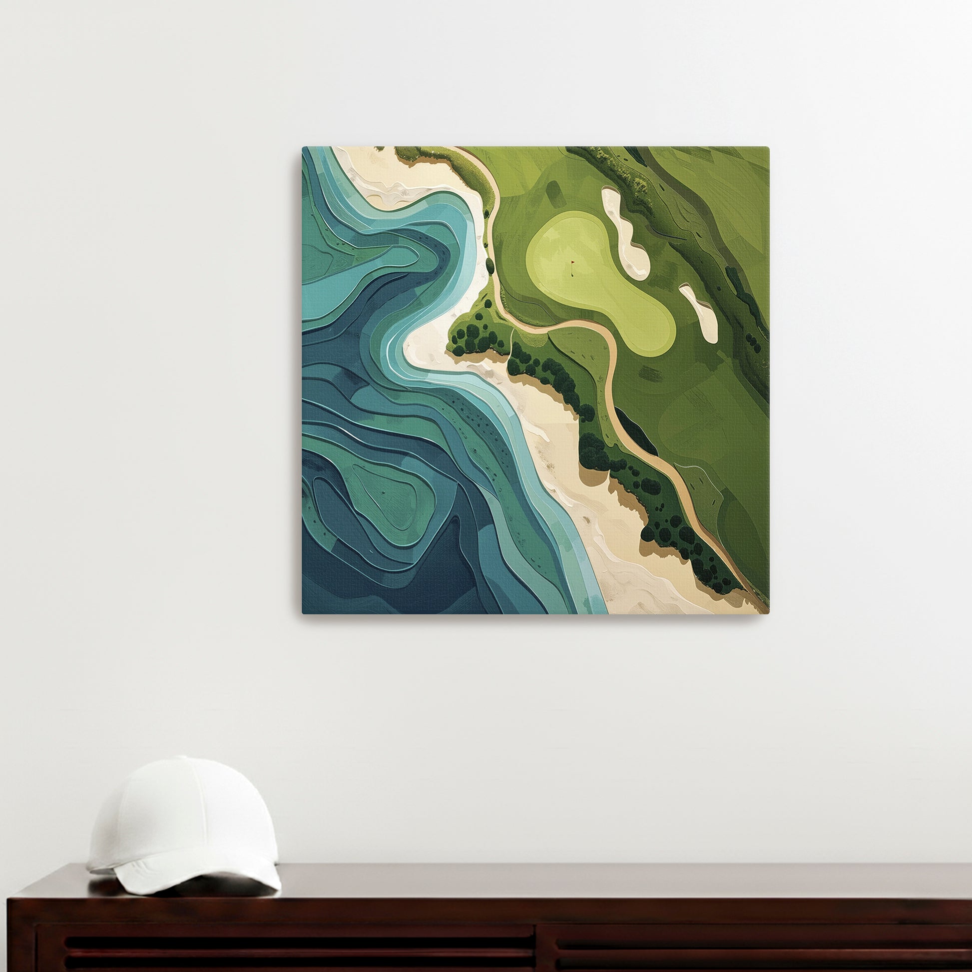 Ocean's Edge Placeholder AR 2x3 Unframed Canvas 20x20